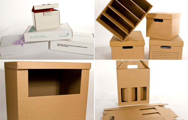 Design cardboard boxes